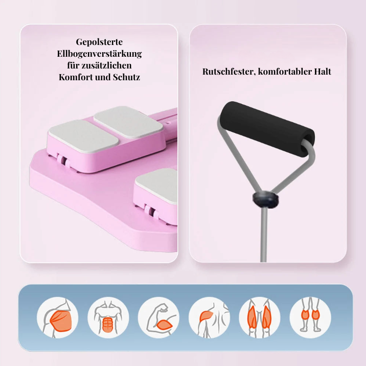 FitFlow Pilates Reformer Board- Dein Weg zu Balance, Stärke und Gesundheit