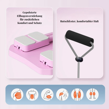 FitFlow Pilates Reformer Board- Dein Weg zu Balance, Stärke und Gesundheit
